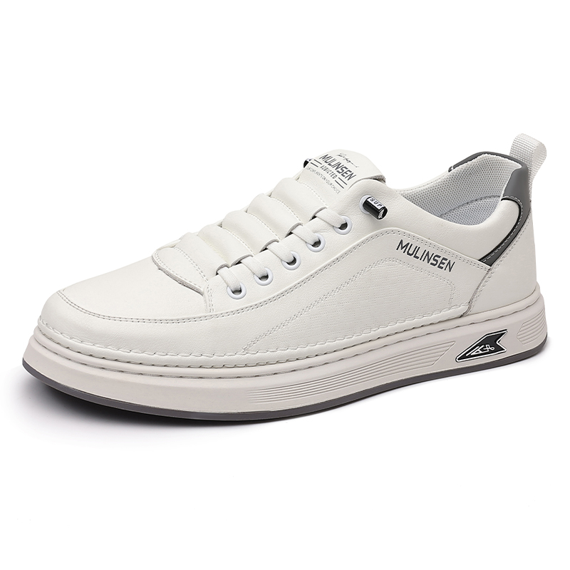 Нескользящие, износостойкие, сбалансированные, легкие, низкие мужские кроссовки Mulinsen, White
Нескользящие, износостойкие, сбалансированные, легкие, низкие мужские кроссовки Mulinsen, White
