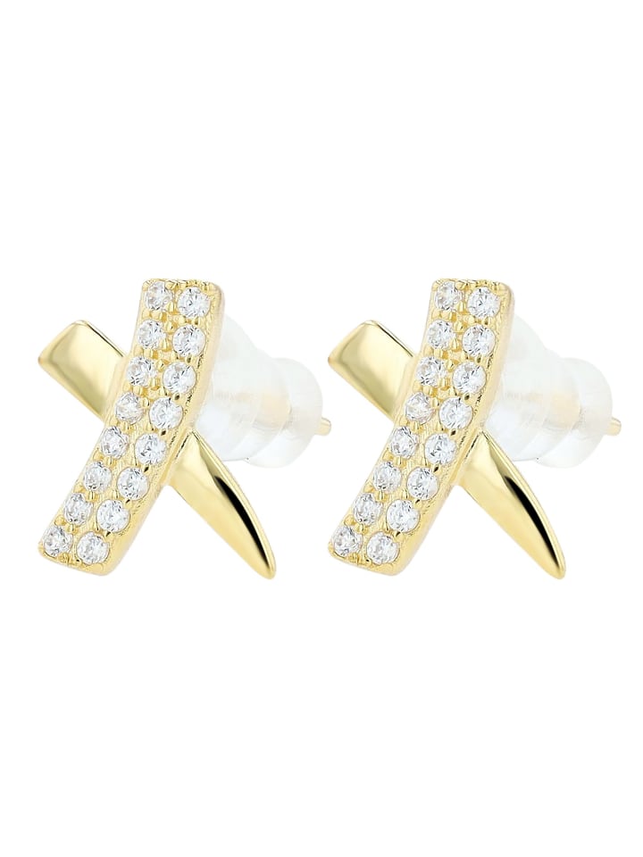 Adeliás Женские серьги - серьги-гвоздики из серебра 925 пробы с золотым покрытием
Adeliás Женские серьги - серьги-гвоздики из серебра 925 пробы с золотым покрытием