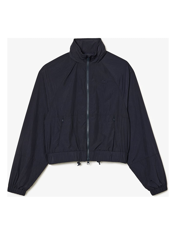 Черная спортивная куртка Lacoste
Черная спортивная куртка Lacoste