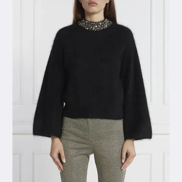 Шерстяной свитер обычного кроя Liu Jo, черный
Шерстяной свитер обычного кроя Liu Jo, черный