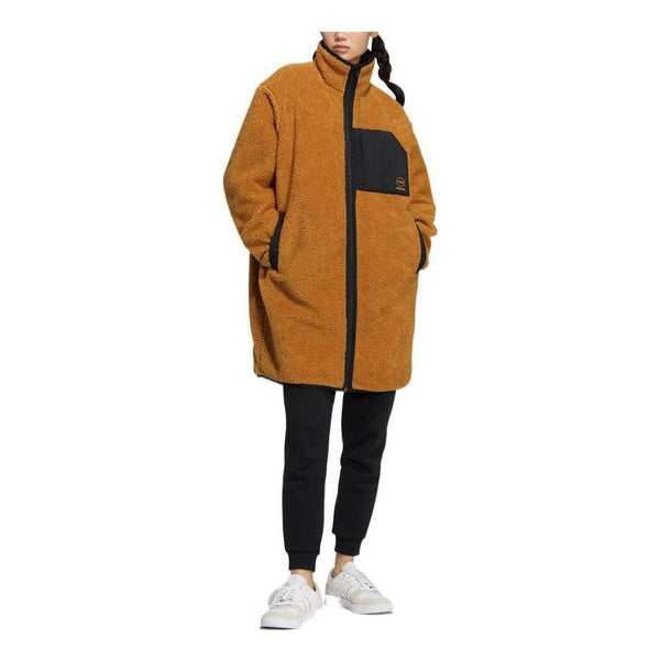 Куртка neo colorblock logo print stand collar cotton jacket Adidas, коричневый
Куртка neo colorblock logo print stand collar cotton jacket Adidas, коричневый