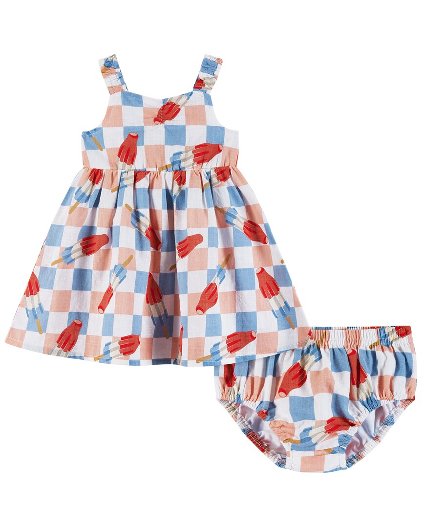 Платье и шорты-блумеры с принтом Andy & Evan Bomb Pop, розовый
Платье и шорты-блумеры с принтом Andy & Evan Bomb Pop, розовый