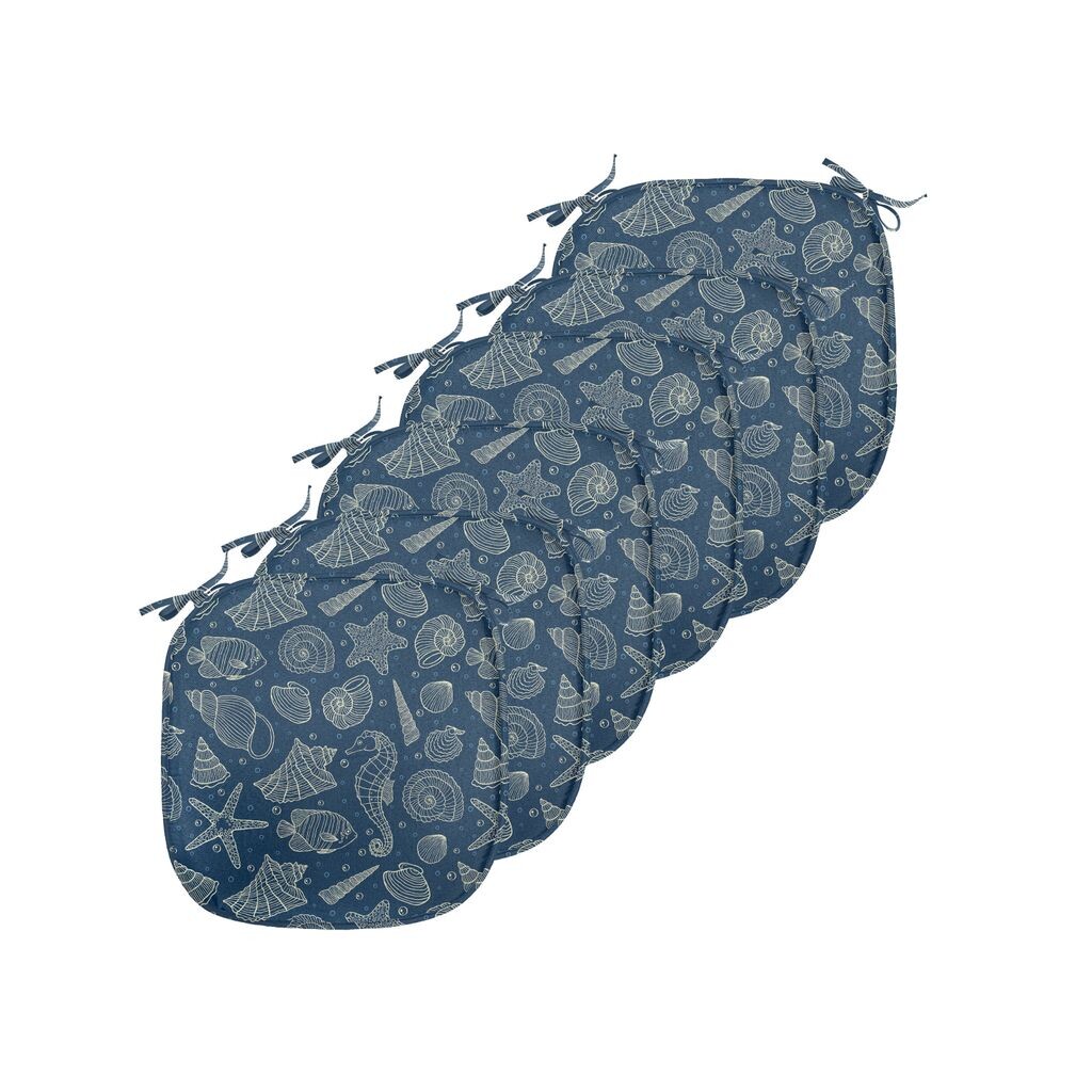 ABAKUHAUS Sea Shells Подушки для обеденного стула Sea Creatures Декоративная водонепроницаемая подушка с ремнями для кухонных сидений 40 см x 40 см Упаковка из 6 шт. Темно-синий, бежевый
ABAKUHAUS Sea Shells Подушки для обеденного стула Sea Creatures Декоративная водонепроницаемая подушка с ремнями для кухонных сидений 40 см x 40 см Упаковка из 6 шт. Темно-синий, бежевый