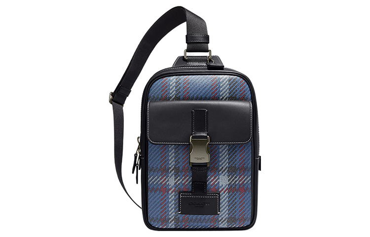 Сумка через плечо Coach малого размера из лакированного холста с телячьей кожей, морской синий
Сумка через плечо Coach малого размера из лакированного холста с телячьей кожей, морской синий