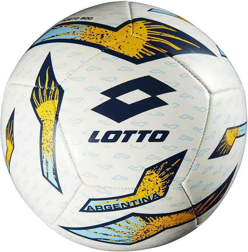 Lotto Posto 800 Аргентинский футбольный мяч, белый/синий/желтый
Lotto Posto 800 Аргентинский футбольный мяч, белый/синий/желтый