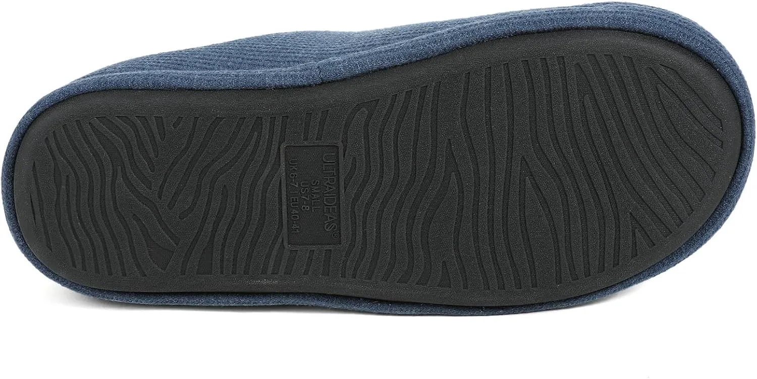 Мужские домашние тапочки ULTRAIDEAS с комфортной пенной стелькой с эффектом памяти, противоскользящие, темно-синий
Мужские домашние тапочки ULTRAIDEAS с комфортной пенной стелькой с эффектом памяти, противоскользящие, темно-синий