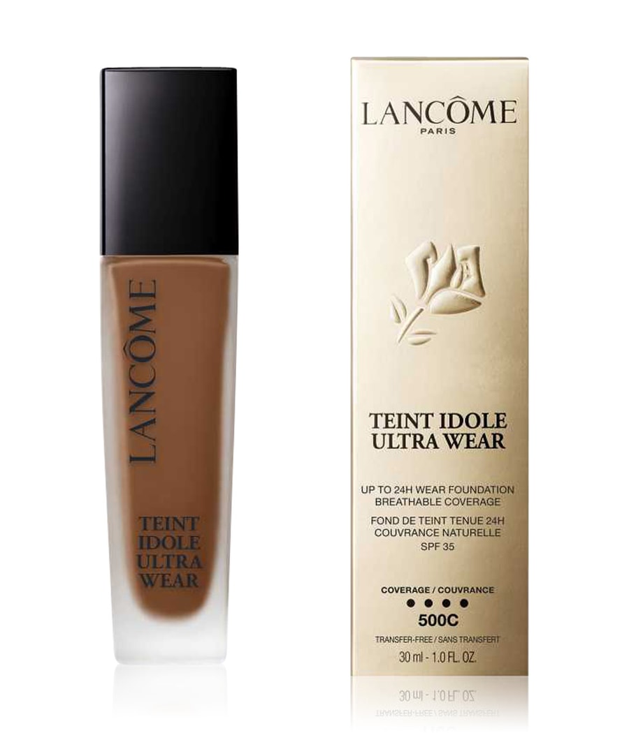 Жидкая основа LANCÔME Teint Idole Ultra Wear 24H Wear & Comfort, Nr. 500C (Früher 13), 30 ml
Жидкая основа LANCÔME Teint Idole Ultra Wear 24H Wear & Comfort, Nr. 500C (Früher 13), 30 ml