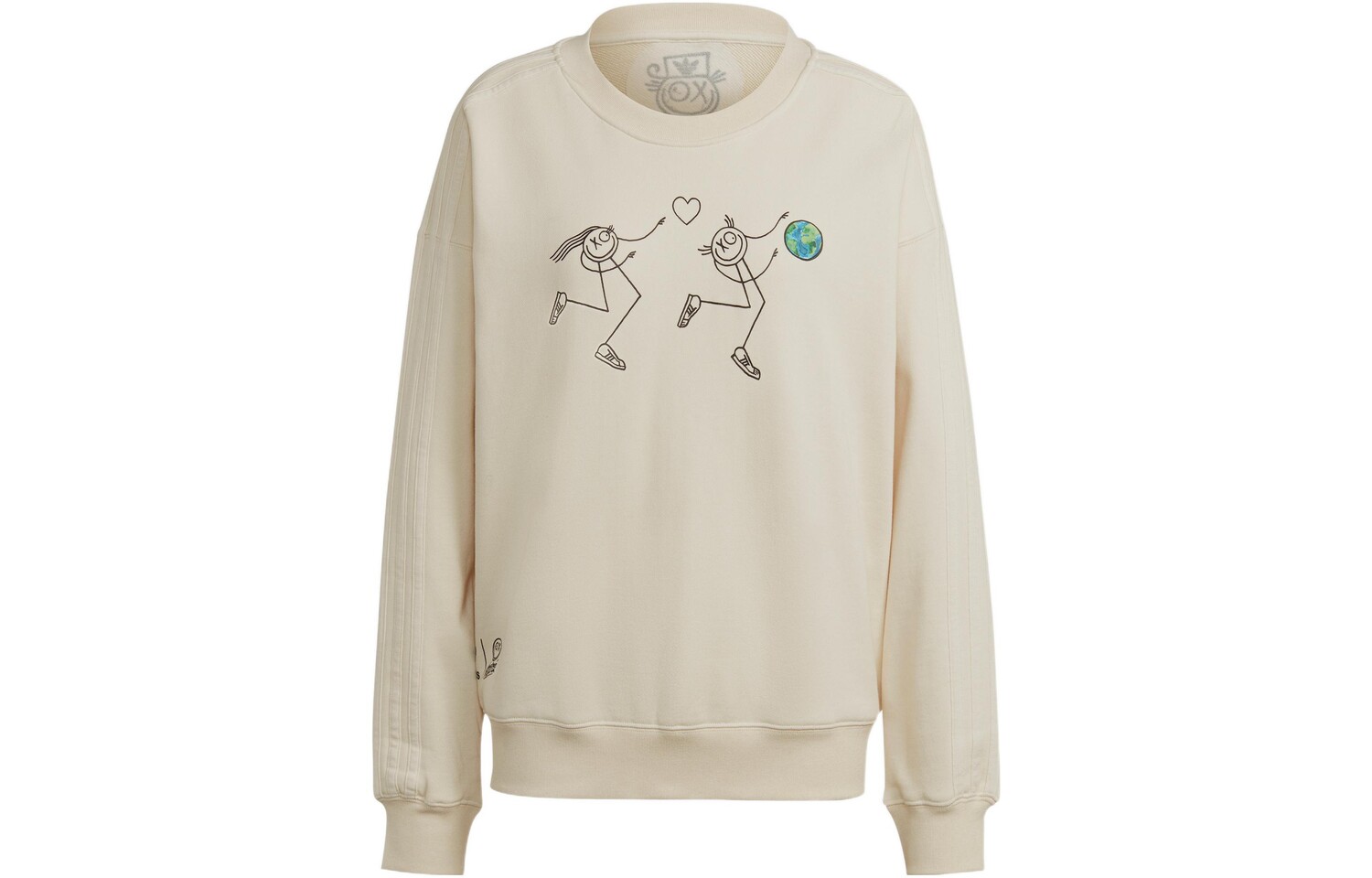 Adidas Originals Женская толстовка, цвет Beige 
Adidas Originals Женская толстовка, цвет Beige