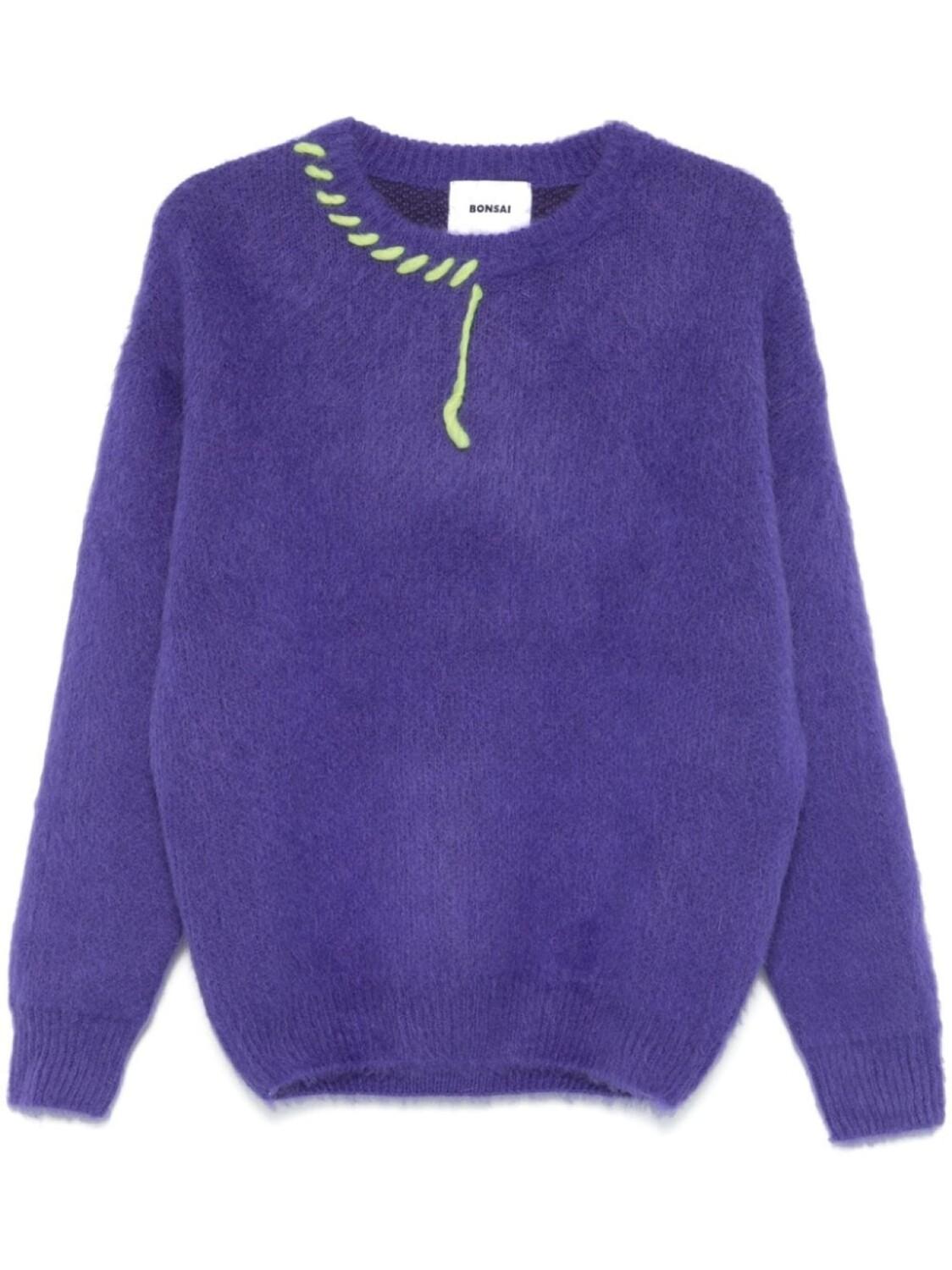 Свитер с отделкой в стиле бонсай Bonsai, фиолетовый
Свитер с отделкой в стиле бонсай Bonsai, фиолетовый