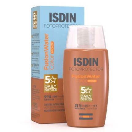 Fusion Water SPF 50 Солнцезащитный крем с бронзовым эффектом без масла 50 мл ISDIN
Fusion Water SPF 50 Солнцезащитный крем с бронзовым эффектом без масла 50 мл ISDIN