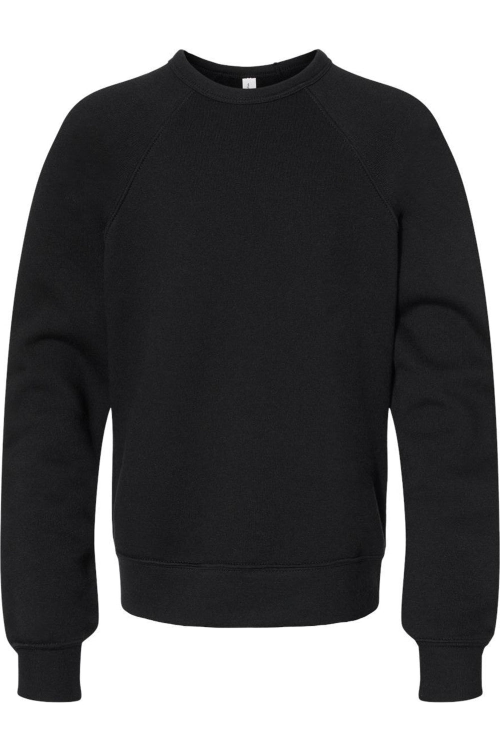 Молодежная толстовка с круглым вырезом из флисовой губки BELLA + CANVAS, черный
Молодежная толстовка с круглым вырезом из флисовой губки BELLA + CANVAS, черный