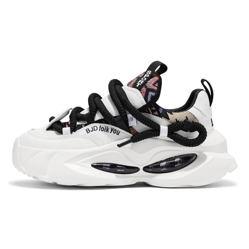 JANECO Мужские низкие массивные кроссовки White Black, цвет White Black
JANECO Мужские низкие массивные кроссовки White Black, цвет White Black