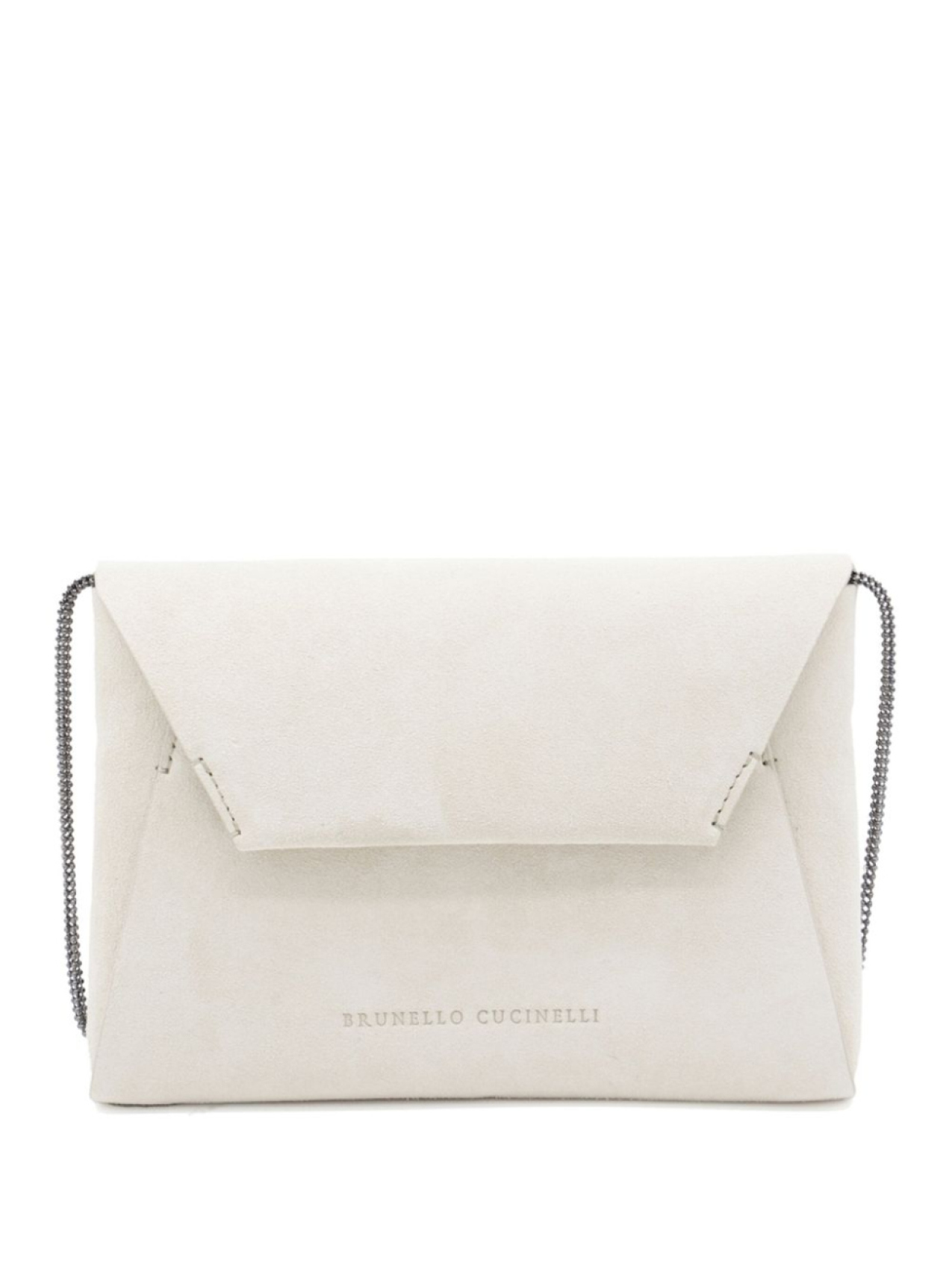 Brunello Cucinelli клатч BC Duo, белый
Brunello Cucinelli клатч BC Duo, белый