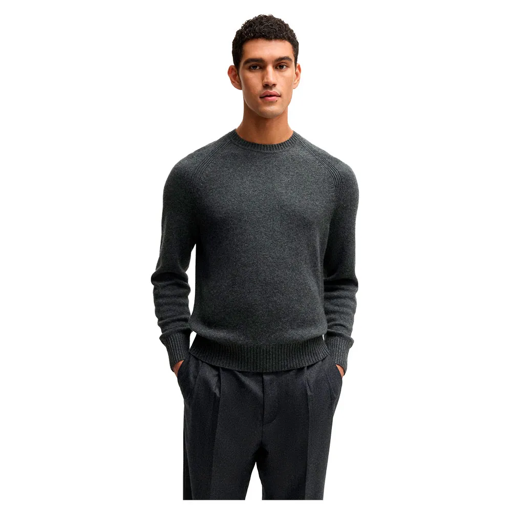 Свитер BOSS H-Emalvo 10265480, серый 
Свитер BOSS H-Emalvo 10265480, серый