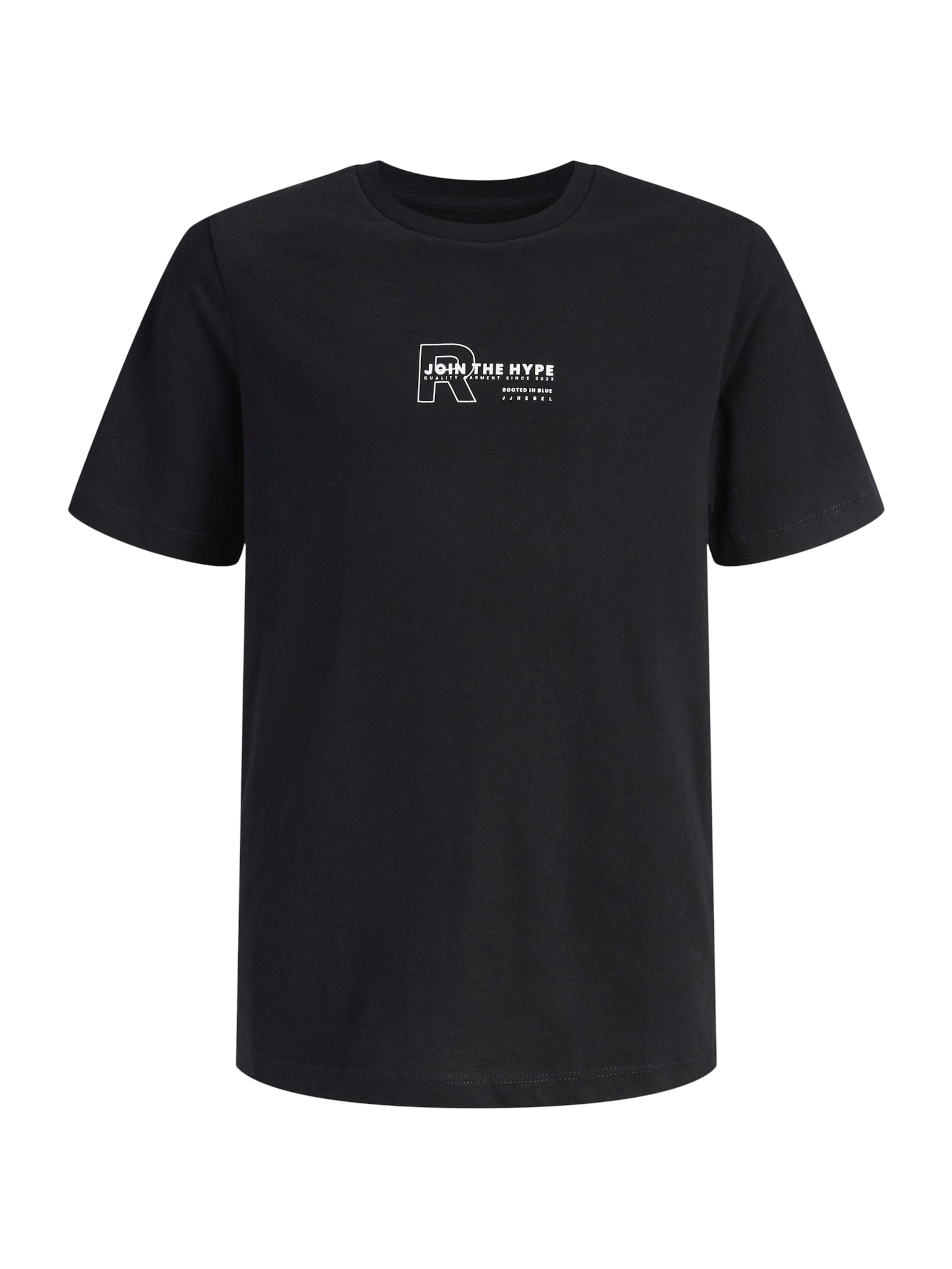 JJ Rebel Футболка 'JREBZAKI' в черном цвете
JJ Rebel Футболка 'JREBZAKI' в черном цвете