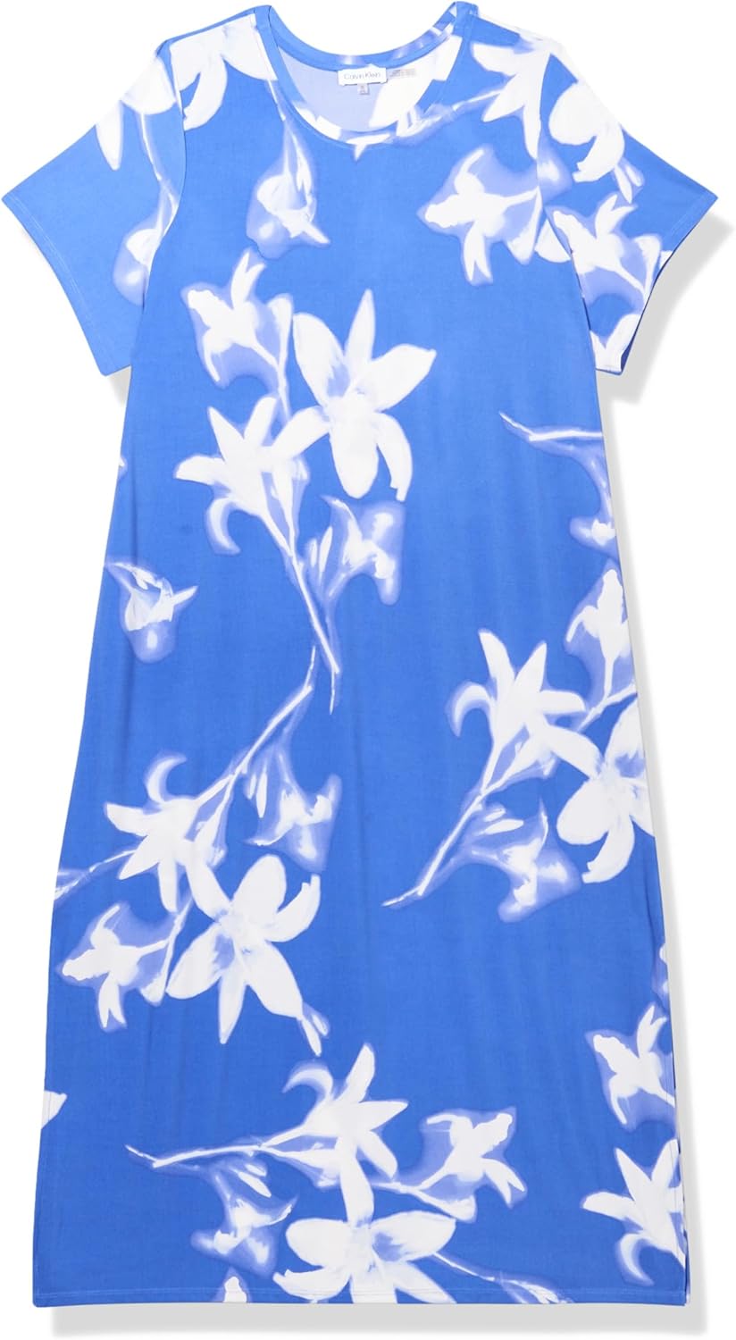 Женское трикотажное платье с круглым вырезом Calvin Klein, Dazzling Blue/ Soft White
Женское трикотажное платье с круглым вырезом Calvin Klein, Dazzling Blue/ Soft White