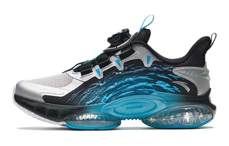 Детские кроссовки UFO 5.0 GS Low-top черные/серебристые/синие Anta Kids 
Детские кроссовки UFO 5.0 GS Low-top черные/серебристые/синие Anta Kids