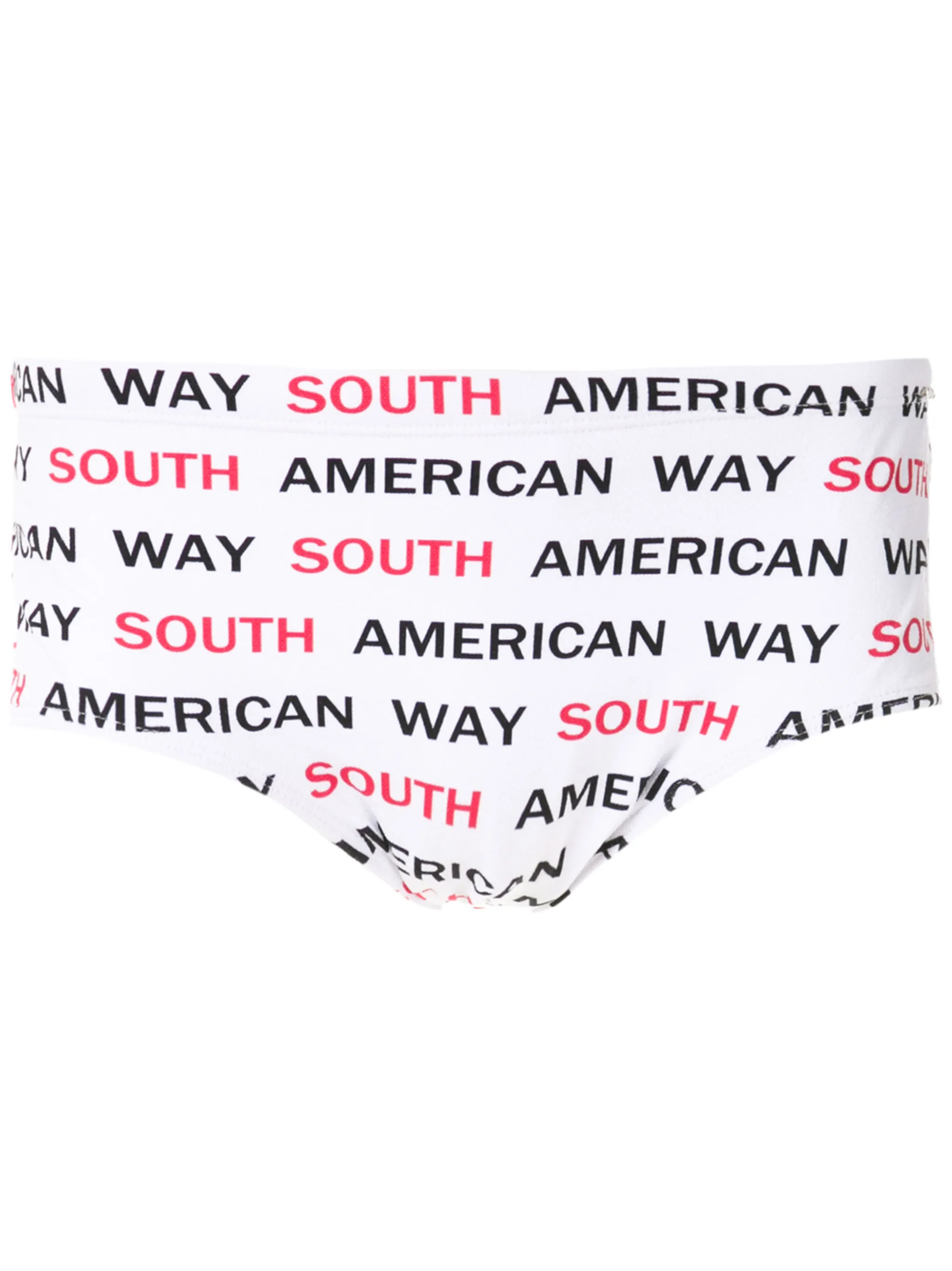 Плавки с принтом Amir Slama, белый
Плавки с принтом Amir Slama, белый