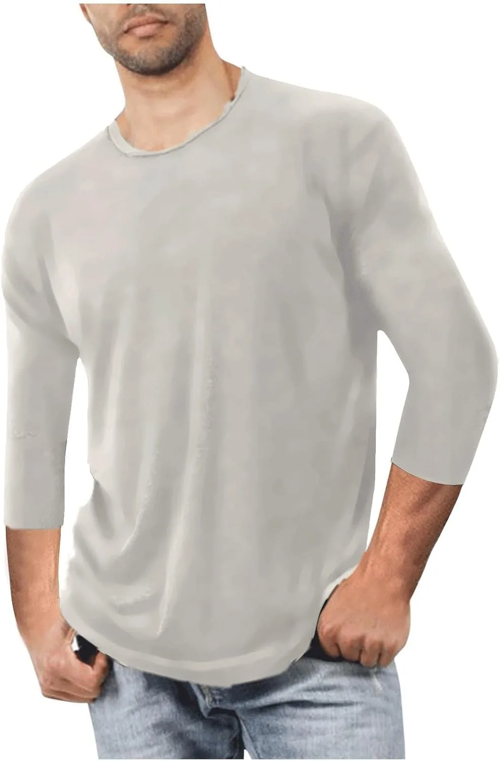 Мужская бейсболка с рукавом 3/4 и реглан
Мужская бейсболка с рукавом 3/4 и реглан