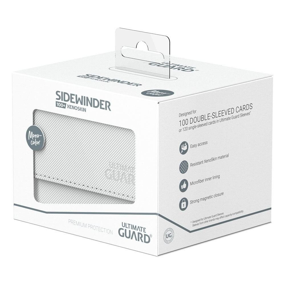 Sidewinder 100+ XenoSkin Monocolor White Ultimate Guard
Sidewinder 100+ XenoSkin Monocolor White Ultimate Guard