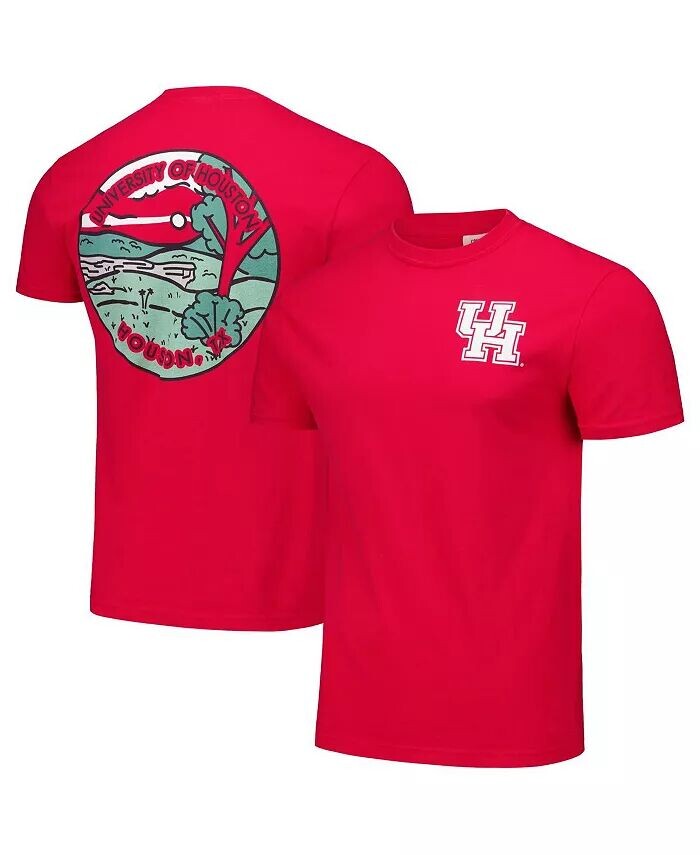 Мужская и женская красная футболка Houston Cougars Scenic Comfort Colors Image One, красный
Мужская и женская красная футболка Houston Cougars Scenic Comfort Colors Image One, красный