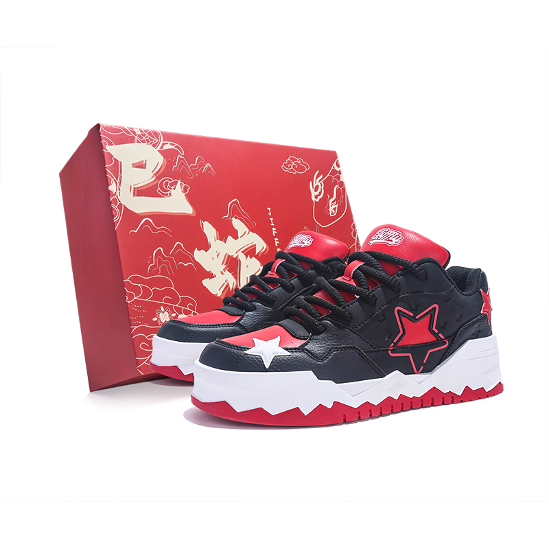 Jifffly Скользоустойчивые амортизирующие низкие скейтерские кроссовки унисекс черно-красные, цвет Black Red
Jifffly Скользоустойчивые амортизирующие низкие скейтерские кроссовки унисекс черно-красные, цвет Black Red