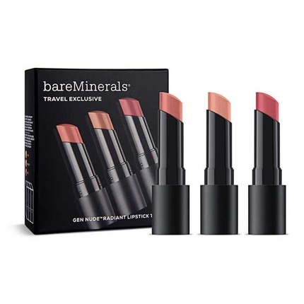 Эксклюзивный набор для путешествий Gen Nude Radiant Cocoa Cream Lipstick - Infatuation 335 г, Friendship 335 г, Swag 35 г Bareminerals
Эксклюзивный набор для путешествий Gen Nude Radiant Cocoa Cream Lipstick - Infatuation 335 г, Friendship 335 г, Swag 35 г Bareminerals