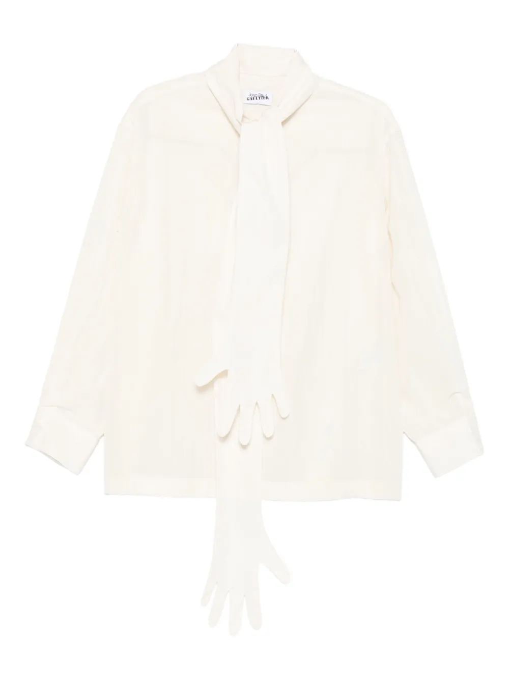 Блузка с перчатками Jean Paul Gaultier, нейтральный
Блузка с перчатками Jean Paul Gaultier, нейтральный