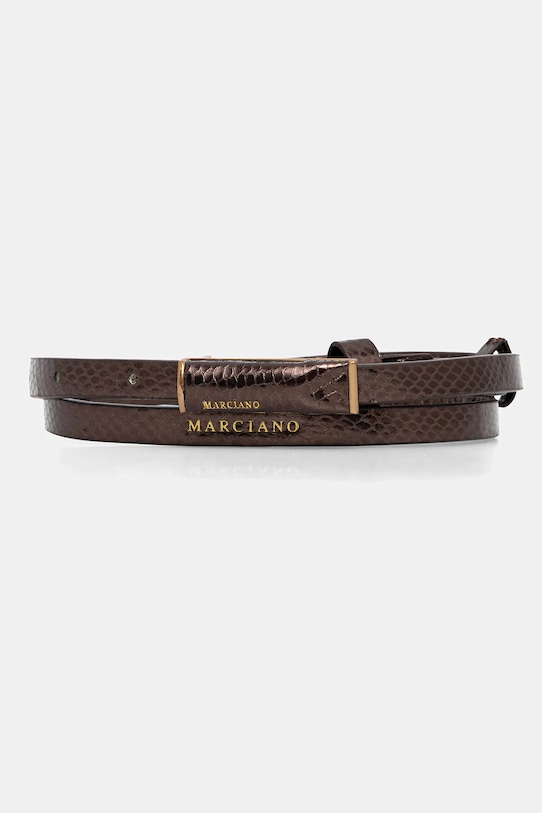 Кожаный ремень Marciano Guess, коричневый
Кожаный ремень Marciano Guess, коричневый