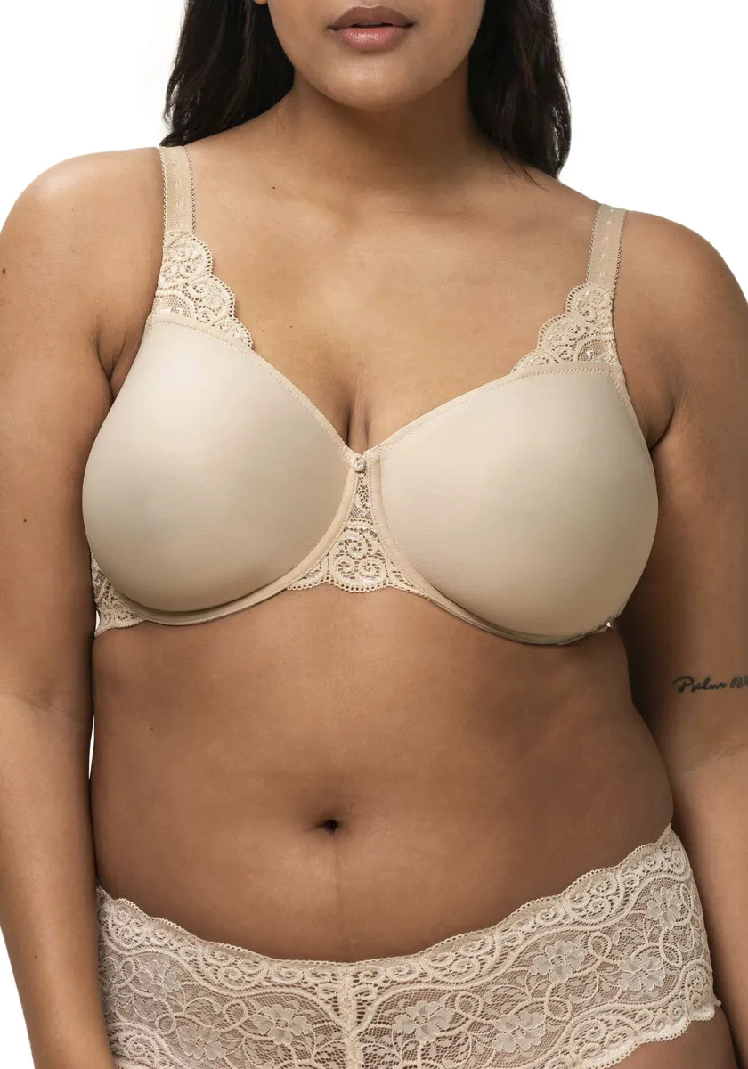 Бюстгальтер Triumph Minimizer "Amourette 300 W01", чашка C-G, визуально уменьшенная на один размер чашки, атласная розочка на перекладине, цвет Natur
Бюстгальтер Triumph Minimizer "Amourette 300 W01", чашка C-G, визуально уменьшенная на один размер чашки, атласная розочка на перекладине, цвет Natur