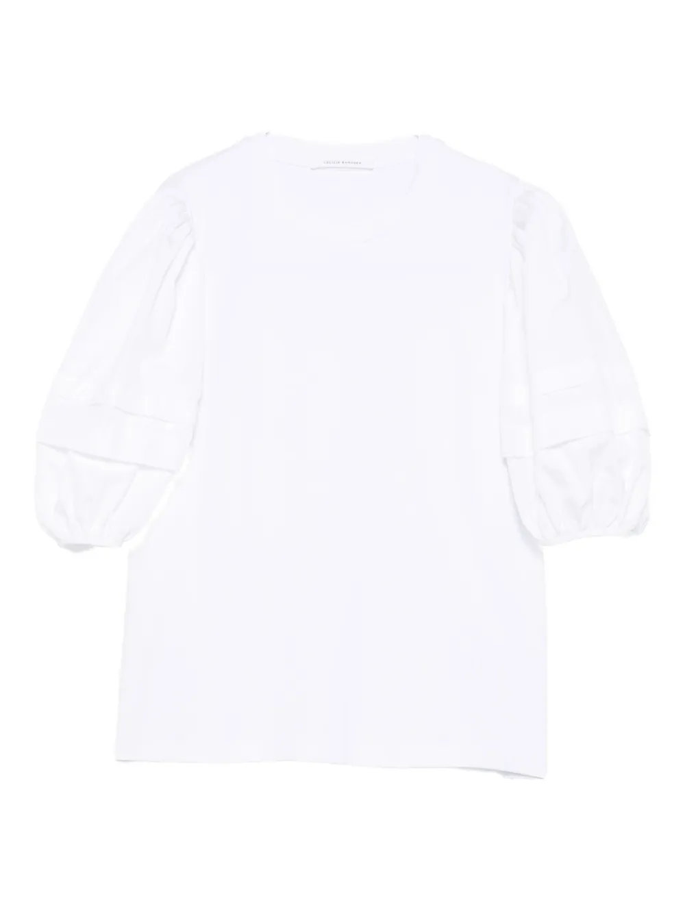 Топ из хлопковой смеси с рукавами-фонариками Cecilie Bahnsen, белый
Топ из хлопковой смеси с рукавами-фонариками Cecilie Bahnsen, белый