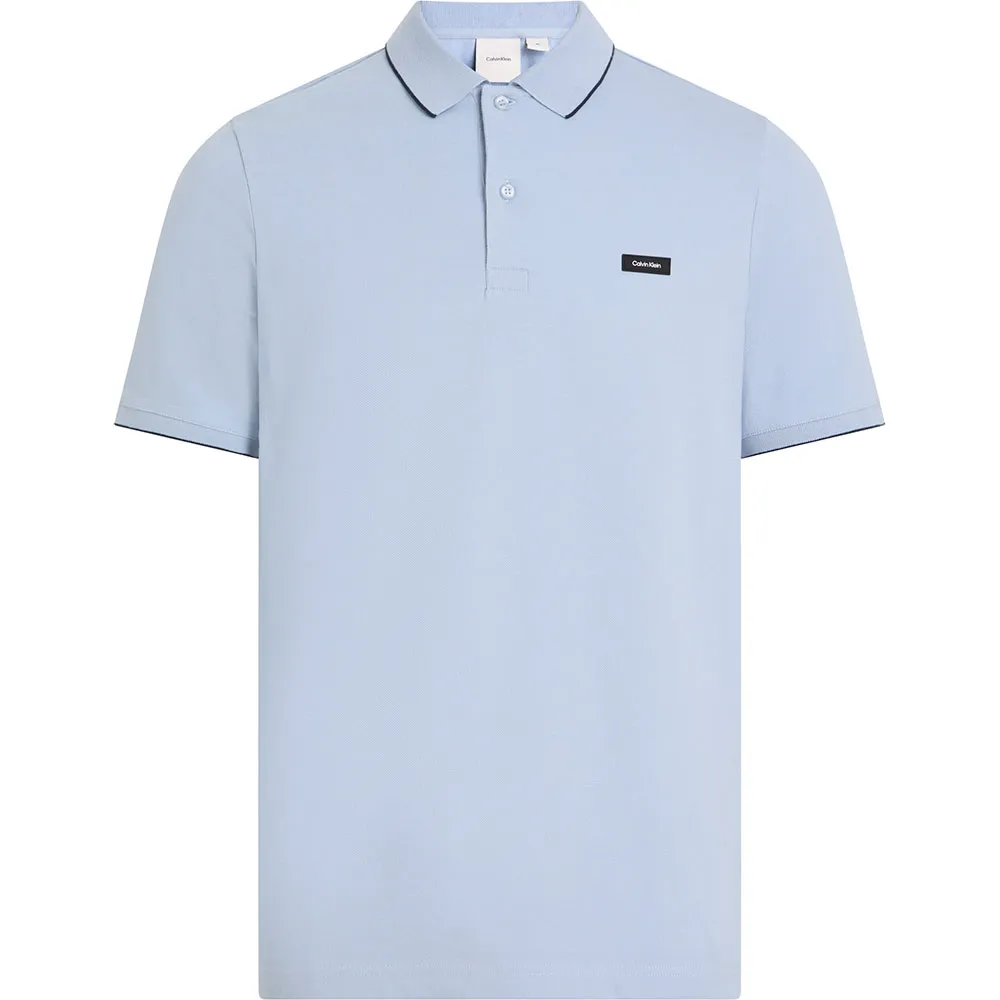 Поло с коротким рукавом Calvin Klein Stretch Pique Tipping, синий
Поло с коротким рукавом Calvin Klein Stretch Pique Tipping, синий