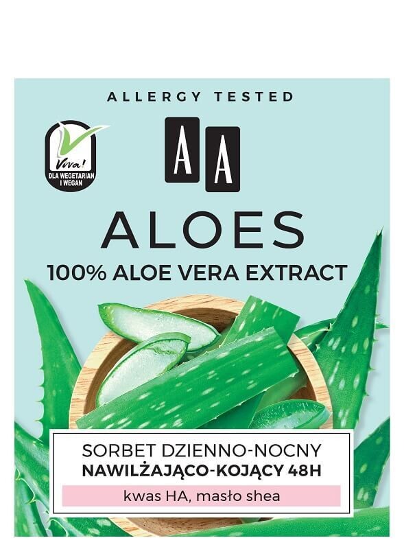 AA Aloes крем для лица, 50 ml
AA Aloes крем для лица, 50 ml