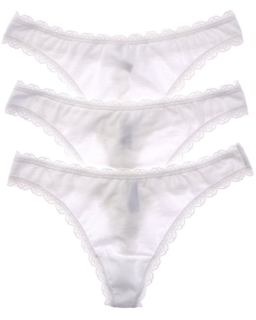 Трусы b.tempt’d by Wacoal 3pk Inspired Eyelet Thong Wacoal, белый
Трусы b.tempt’d by Wacoal 3pk Inspired Eyelet Thong Wacoal, белый