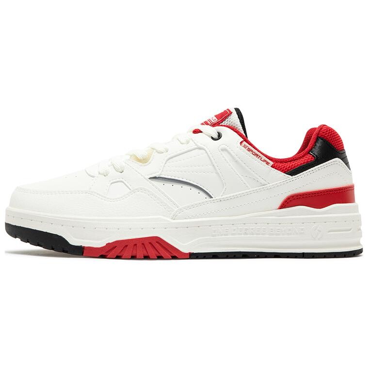 Кеды мужские, обувь для скейтбординга низкая белый/красный 361°
Кеды мужские, обувь для скейтбординга низкая белый/красный 361°