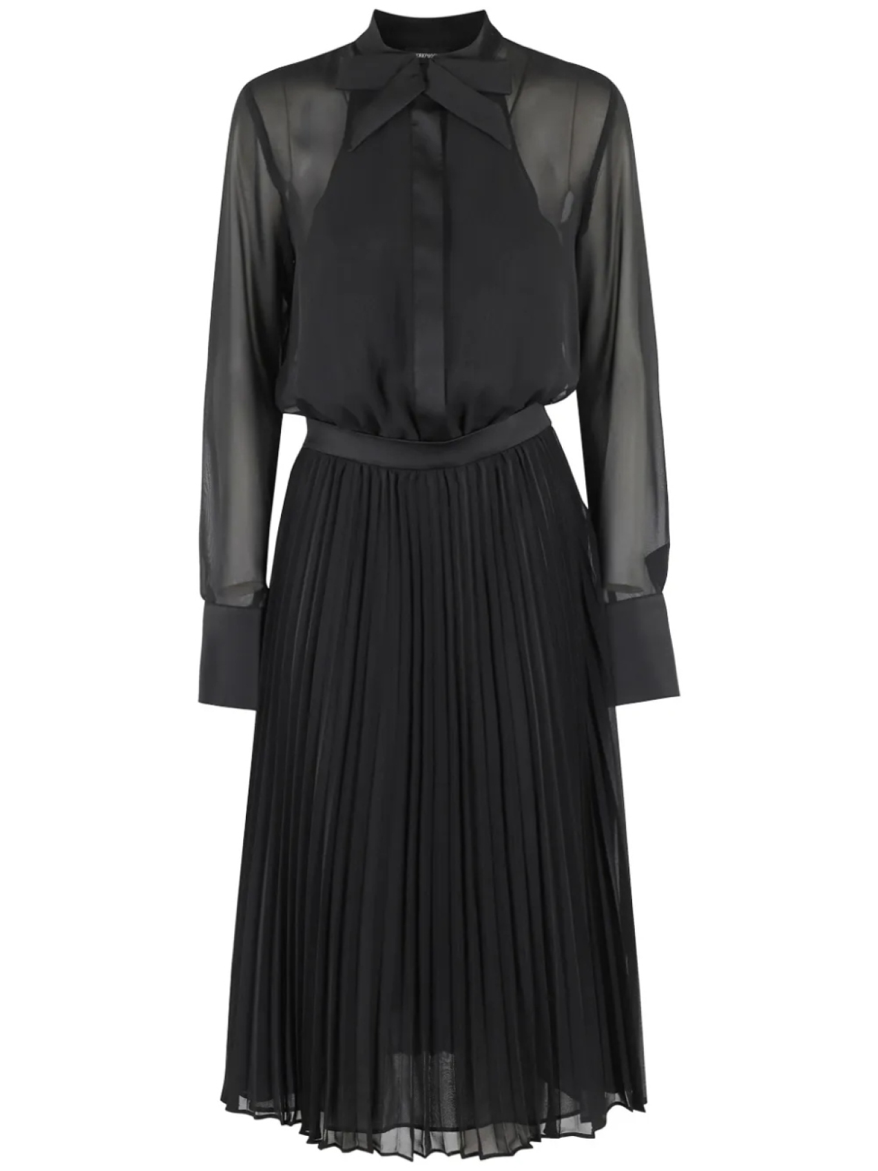 Emporio Armani платье со складками, черный
Emporio Armani платье со складками, черный