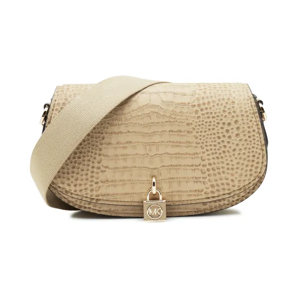 Кожаная сумка через плечо Michael Kors, бежевый
Кожаная сумка через плечо Michael Kors, бежевый