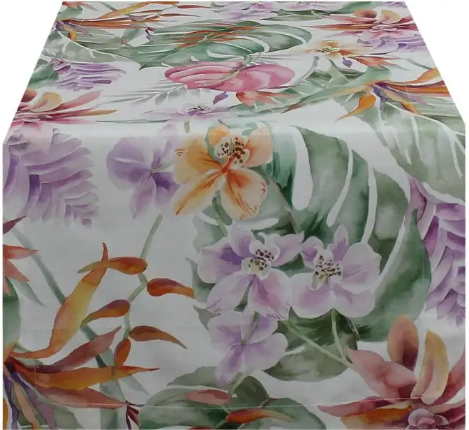 HOSSNER - HOMECOLLECTION дорожка для стола "Patricia", (1 шт.) 40х100 см, белый/зеленый/оранжевый/фиолетовый
HOSSNER - HOMECOLLECTION дорожка для стола "Patricia", (1 шт.) 40х100 см, белый/зеленый/оранжевый/фиолетовый