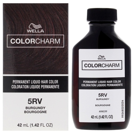 Стойкая жидкая краска для волос Color Charm 5RV, цвет бордовый, 142 унции. Wella
Стойкая жидкая краска для волос Color Charm 5RV, цвет бордовый, 142 унции. Wella