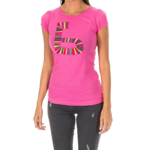 Женская футболка с коротким рукавом и круглым вырезом adm0083 Armand Basi, розовый
Женская футболка с коротким рукавом и круглым вырезом adm0083 Armand Basi, розовый