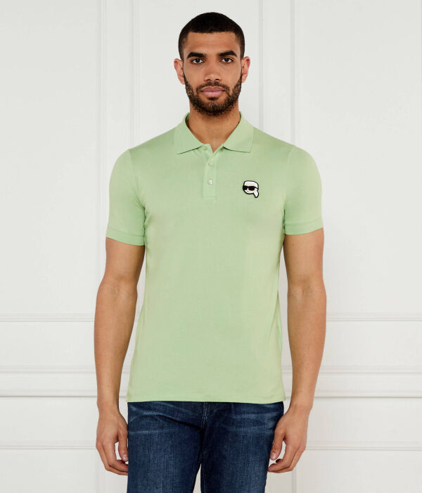 Рубашка поло Slim fit Karl Lagerfeld, зеленый
Рубашка поло Slim fit Karl Lagerfeld, зеленый