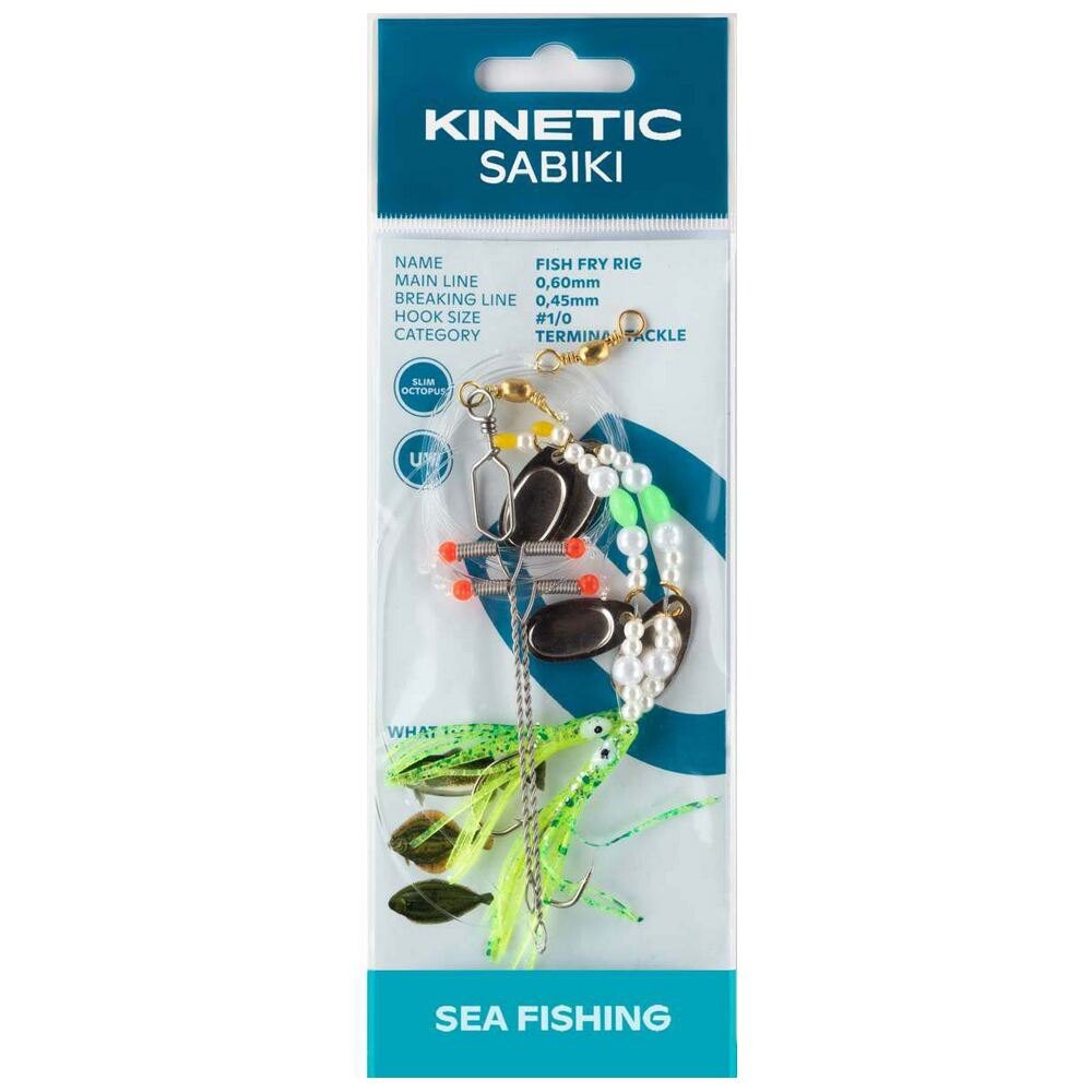 Оснастки Kinetic Sabiki Fish Fry, прозрачный
Оснастки Kinetic Sabiki Fish Fry, прозрачный