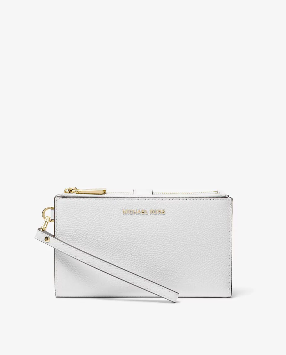 Женский кожаный кошелек для смартфона Adele Michael Michael Kors, белый
Женский кожаный кошелек для смартфона Adele Michael Michael Kors, белый