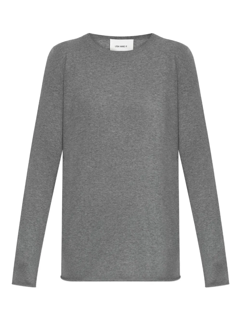 Джемпер в рубчик Lisa Yang, серый
Джемпер в рубчик Lisa Yang, серый