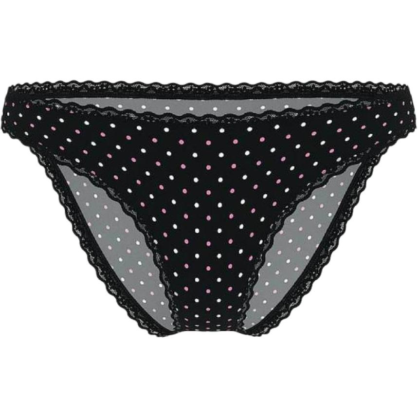 Victoria's Secret Женские трусики 1 упаковка черные в горошек
Victoria's Secret Женские трусики 1 упаковка черные в горошек