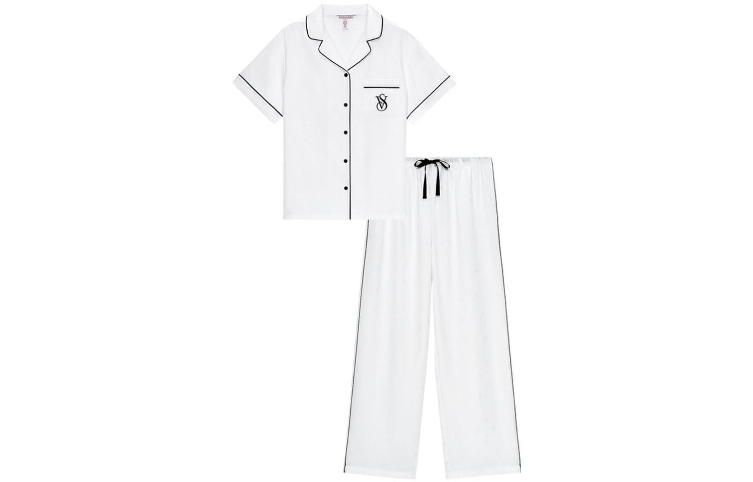 Женский пижамный комплект Victoria's Secret, Белый
Женский пижамный комплект Victoria's Secret, Белый