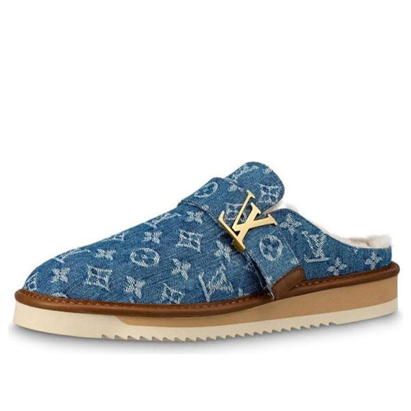 Тапочки x nigo cosy mules 'denim monogram' Louis Vuitton, синий
Тапочки x nigo cosy mules 'denim monogram' Louis Vuitton, синий