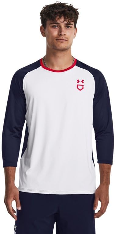 Under Armour мужская футболка Utility 3/4 Performance, (100) White/Midnight Navy/Red, Белый, Under Armour мужская футболка Utility 3/4 Performance, (100) White/Midnight Navy/Red
Under Armour мужская футболка Utility 3/4 Performance, (100) White/Midnight Navy/Red, Белый, Under Armour мужская футболка Utility 3/4 Performance, (100) White/Midnight Navy/Red