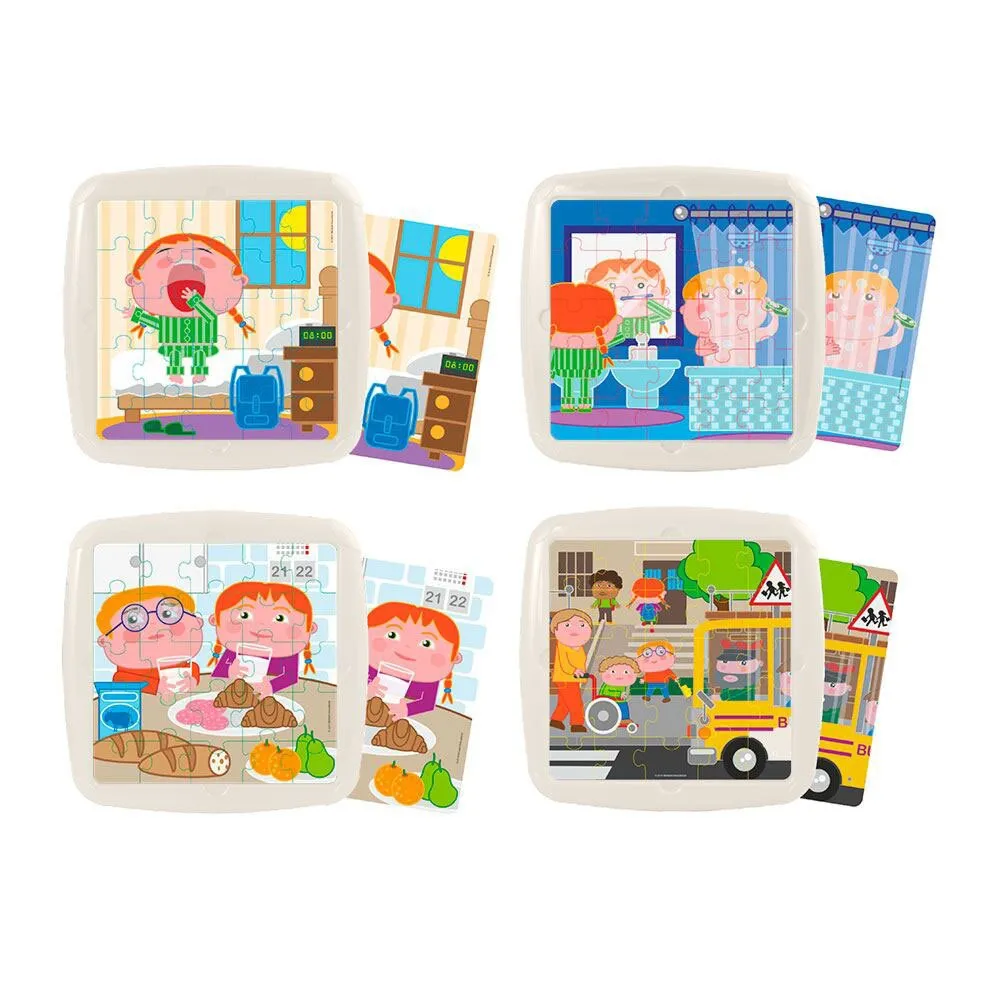 Головоломка «Ежедневные привычки Миниленда» Miniland, мультиколор
Головоломка «Ежедневные привычки Миниленда» Miniland, мультиколор