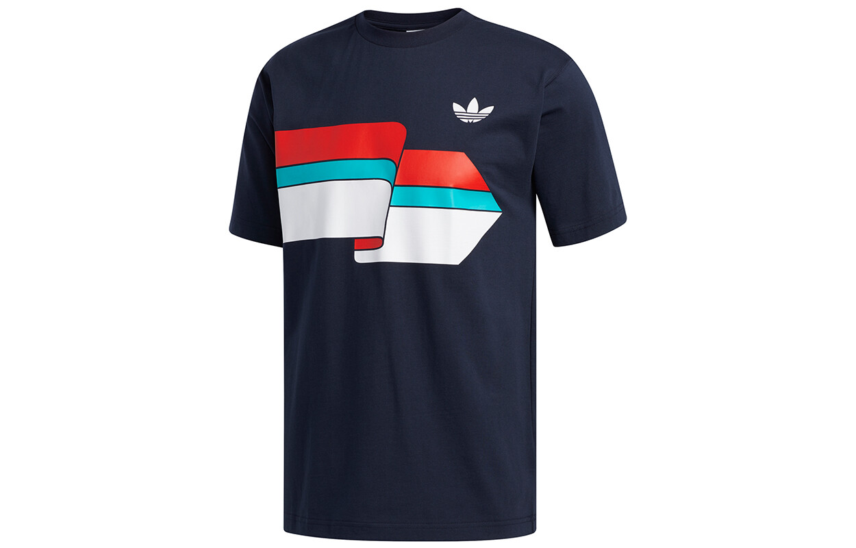 Футболка мужская темно-синяя Adidas Originals, темно-синий 
Футболка мужская темно-синяя Adidas Originals, темно-синий